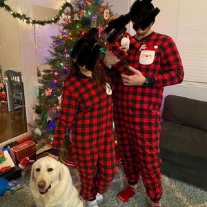 Family matching Christmas set pajamas male, female, toddler
